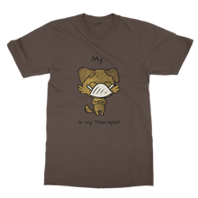 Load image into Gallery viewer, (Black) My ?? is My Therapist Classic Adult T-Shirt