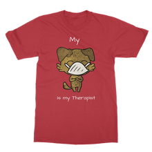 Load image into Gallery viewer, My ?? Is My Therapist (White) Classic Adult T-Shirt