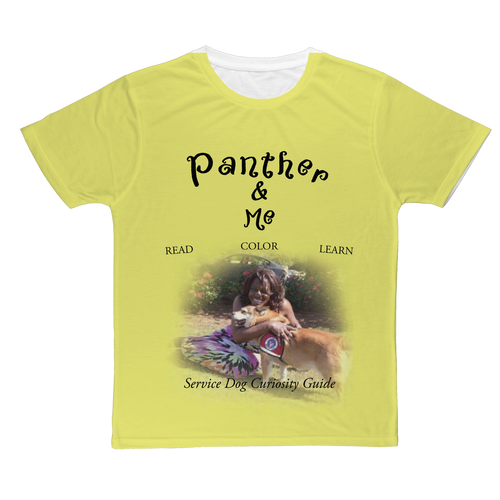 Panther and me Classic Sublimation Adult T-Shirt