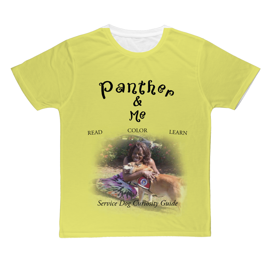 Panther and me Classic Sublimation Adult T-Shirt