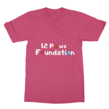 Load image into Gallery viewer, (White Lettering) 12 Paws Foundation Classic Adult T-Shirt