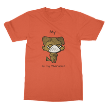 Load image into Gallery viewer, (Black) My ?? is My Therapist Classic Adult T-Shirt