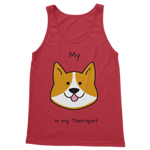 Load image into Gallery viewer, (Black) My Dog is my Therapist Classic Women&#39;s Tank Top
