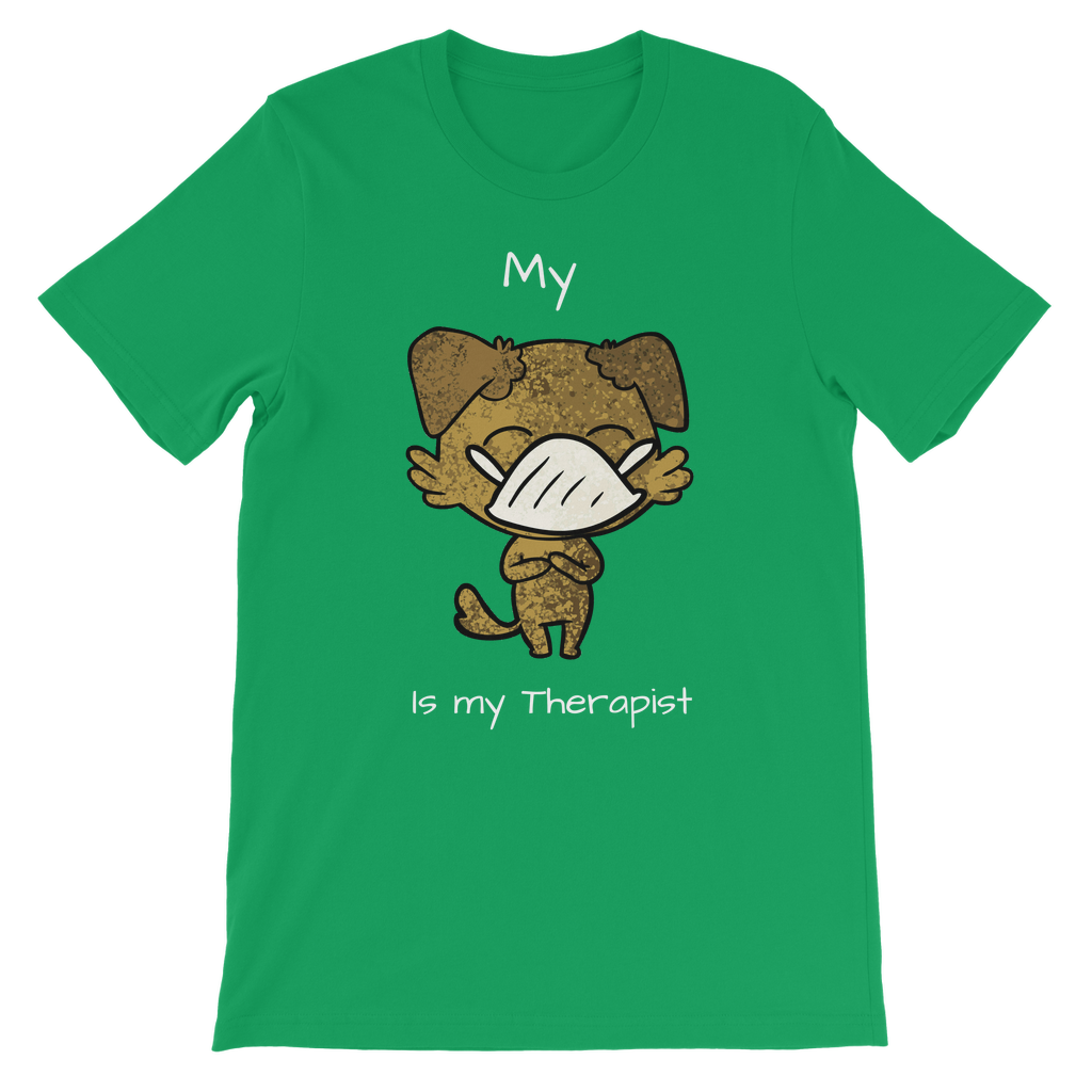 My ?? Is My Therapist (White) Classic Kids T-Shirt