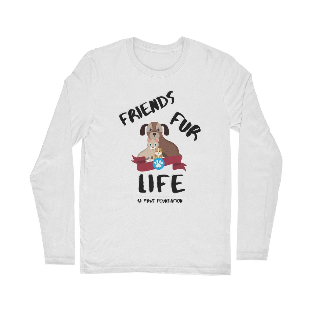 (Black Lettering) Friends Fur Life Classic Long Sleeve T-Shirt