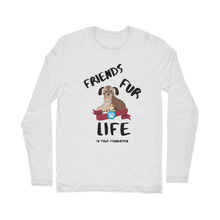 Load image into Gallery viewer, (Black Lettering) Friends Fur Life Classic Long Sleeve T-Shirt