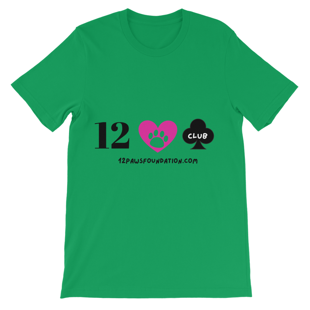 (Black Lettering) 12 Paws Club Classic Kids T-Shirt