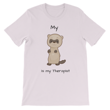 Load image into Gallery viewer, My Ferret is My Therapist (Black) Classic Kids T-Shirt