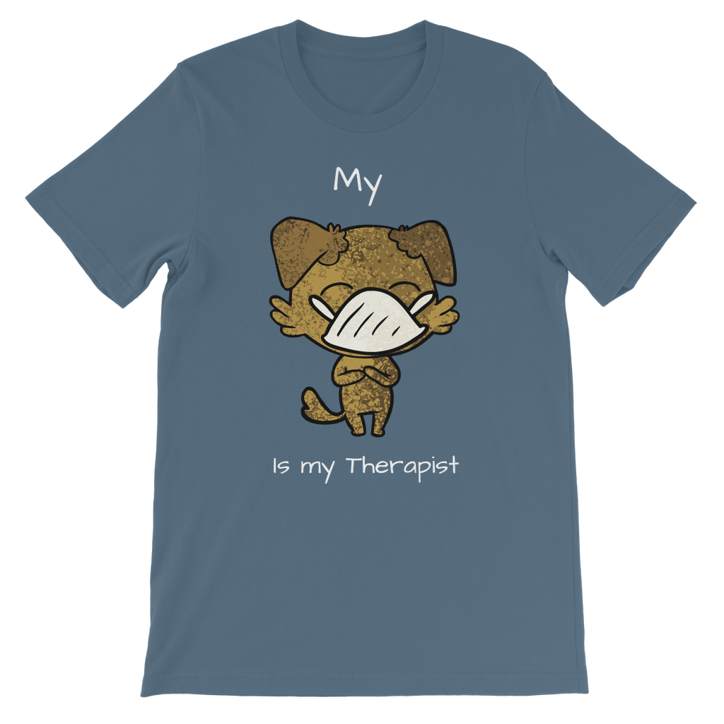 My ?? Is My Therapist (White) Classic Kids T-Shirt
