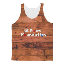 Load image into Gallery viewer, Knock on Wood 12 Paws Pattern Classic Sublimation Adult Tank Top