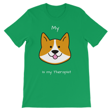Load image into Gallery viewer, My Dog is My Therapist (White) Classic Kids T-Shirt