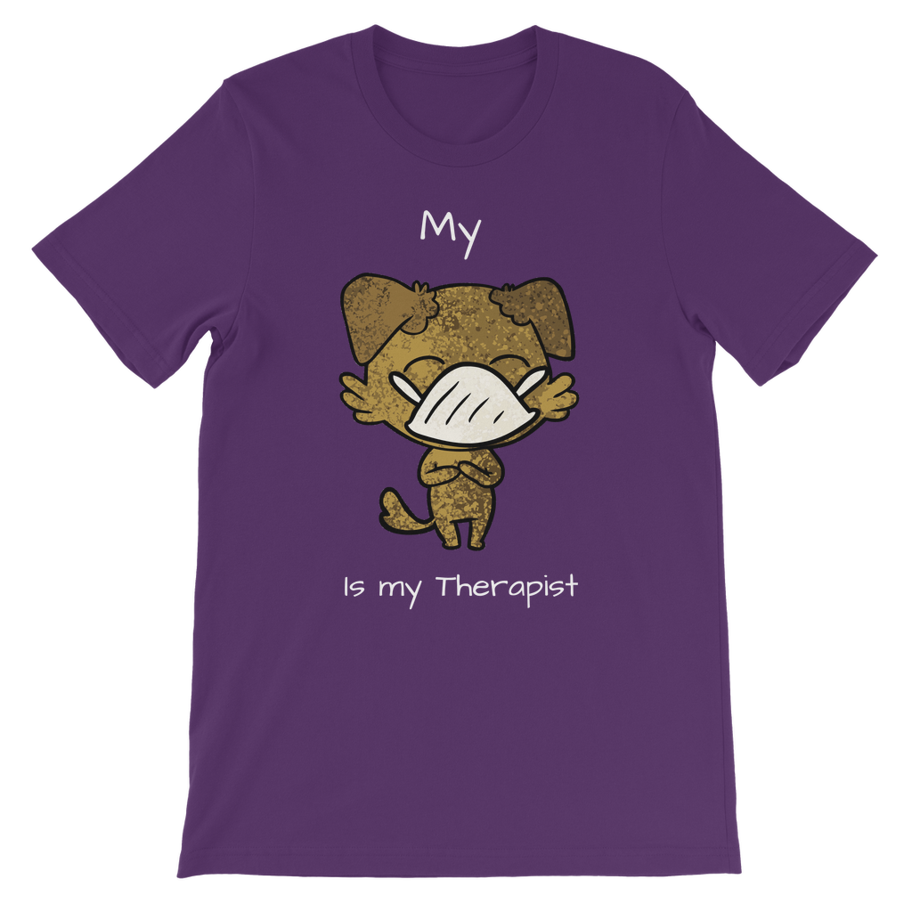 My ?? Is My Therapist (White) Classic Kids T-Shirt