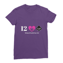 Load image into Gallery viewer, 12 Paws Club (White Lettering) Classic Women&#39;s T-Shirt