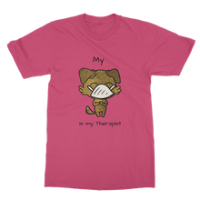 Load image into Gallery viewer, (Black) My ?? is My Therapist Classic Adult T-Shirt