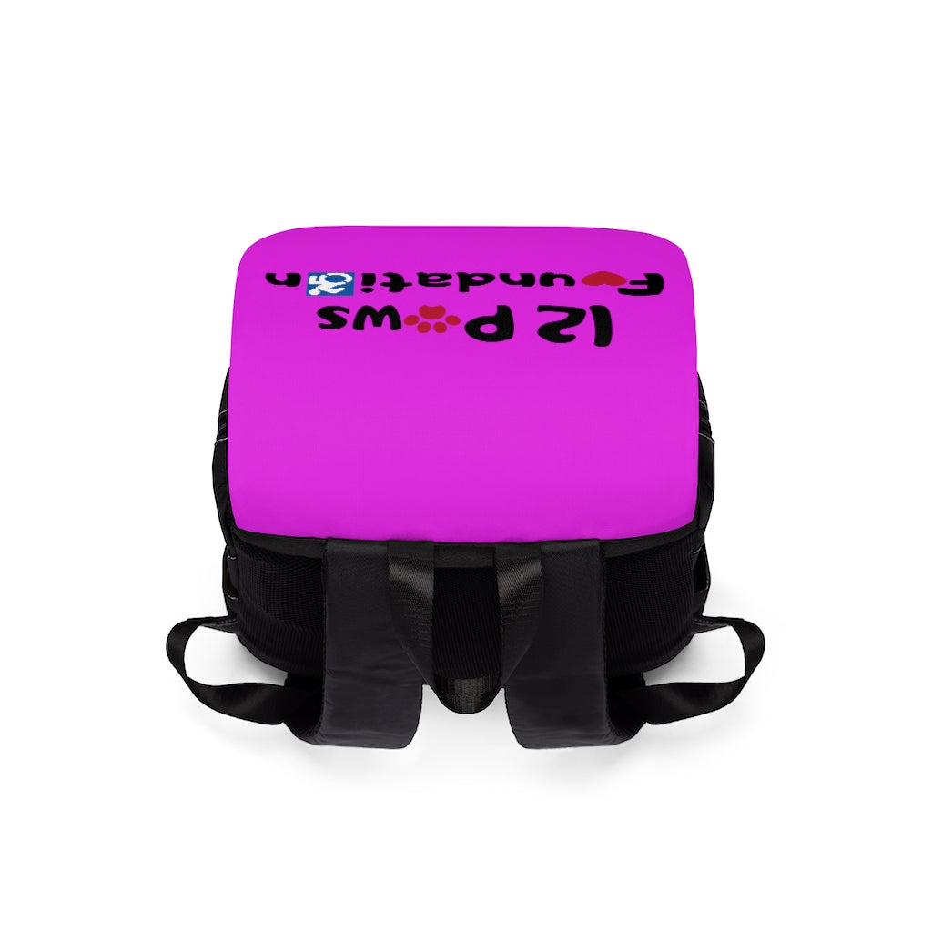 Wear our "BACK {us up} PACK" Shoulder Backpack