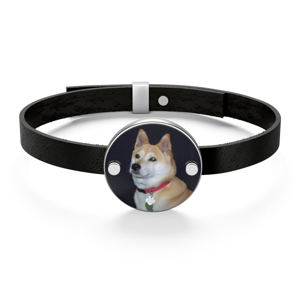 "Sasha the Diva" Leather Bracelet