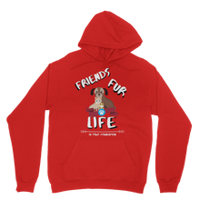 Load image into Gallery viewer, (White Lettering) Friends Fur Life Classic Adult Hoodie