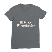Load image into Gallery viewer, (White Lettering) 12 Paws Foundation Classic Women&#39;s T-Shirt