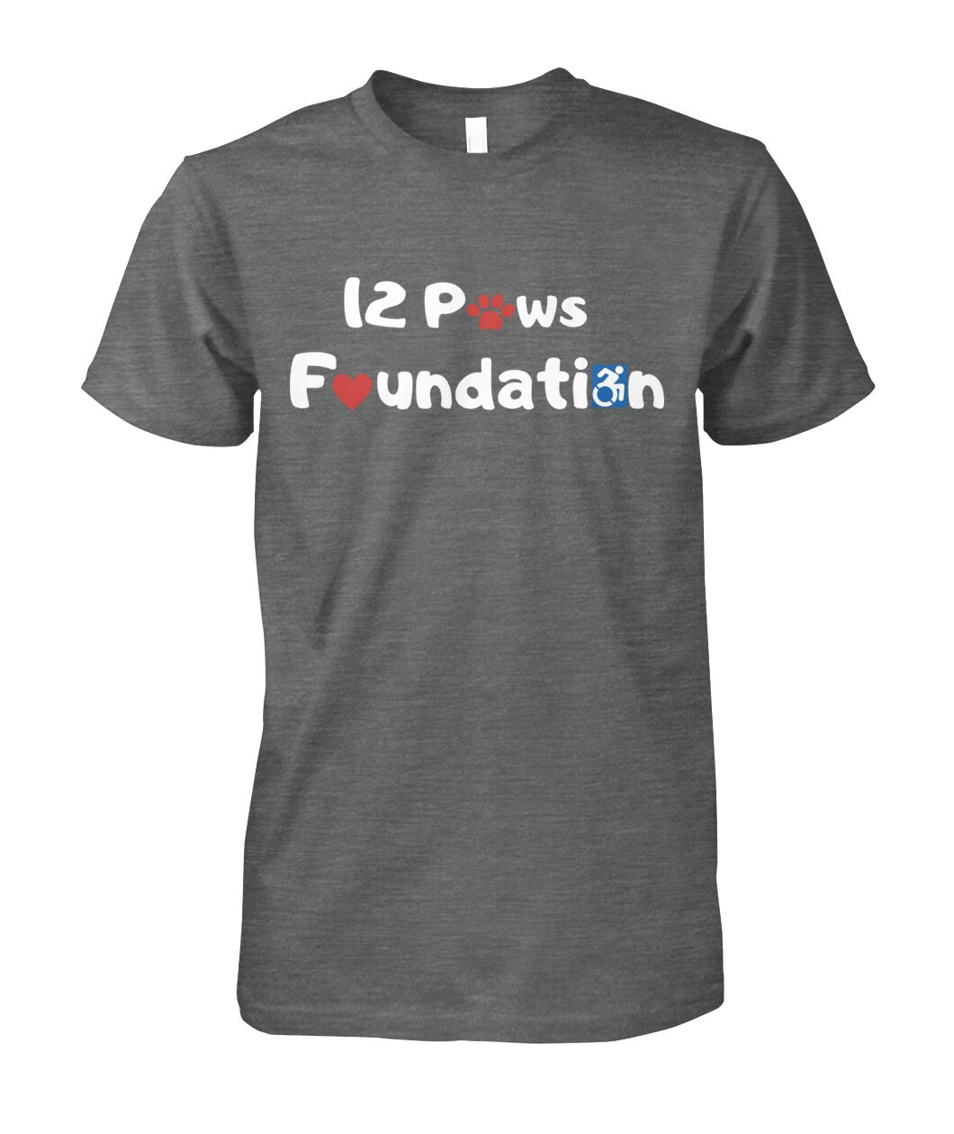 12 Paws Foundation Unisex Cotton "Supportee"