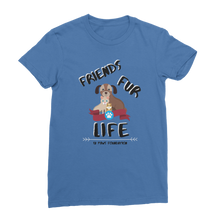 Load image into Gallery viewer, (Black Lettering) Friends Fur Life Classic Women&#39;s T-Shirt