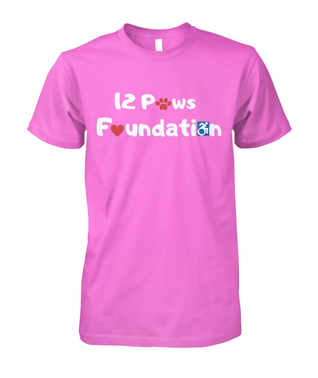 12 Paws Foundation Unisex Cotton "Supportee"