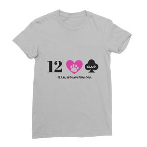 (Black Lettering) 12 Paws Club Classic Women's T-Shirt