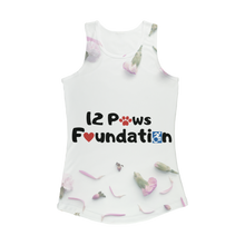Load image into Gallery viewer, 12 Paws Flower Shower Women Performance Tank Top