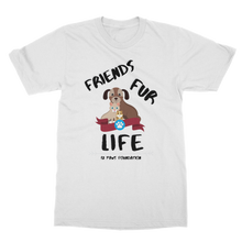 Load image into Gallery viewer, (Black Lettering) Friends Fur Life Classic Adult T-Shirt