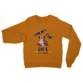 (Black Lettering) Friends Fur Life Classic Adult Sweatshirt