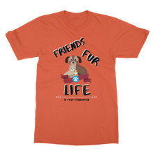 Load image into Gallery viewer, (Black Lettering) Friends Fur Life Classic Adult T-Shirt