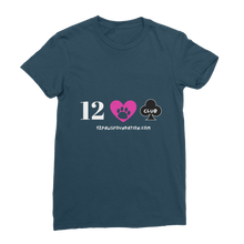 Load image into Gallery viewer, 12 Paws Club (White Lettering) Classic Women&#39;s T-Shirt