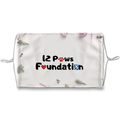 12 Paws Flower Shower Sublimation Face Mask
