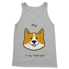 Load image into Gallery viewer, (Black) My Dog is my Therapist Classic Women&#39;s Tank Top