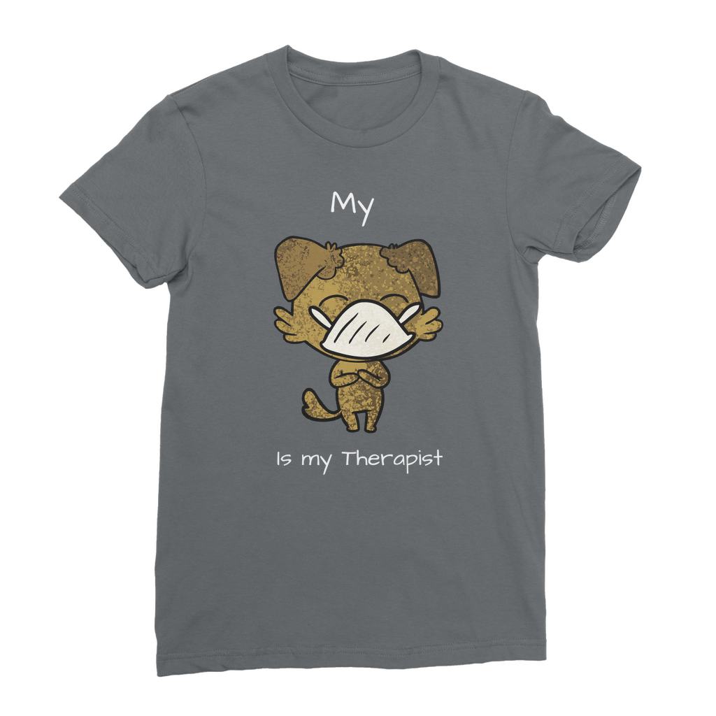 My ?? Is My Therapist (White) Classic Women's T-Shirt
