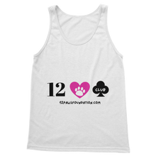 Load image into Gallery viewer, (Black Lettering) 12 Paws Club Classic Women&#39;s Tank Top