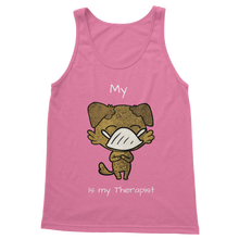 Load image into Gallery viewer, My ?? Is My Therapist (White) Classic Women&#39;s Tank Top