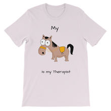 Load image into Gallery viewer, My Crazy Horse is My Therapist (Black) Classic Kids T-Shirt