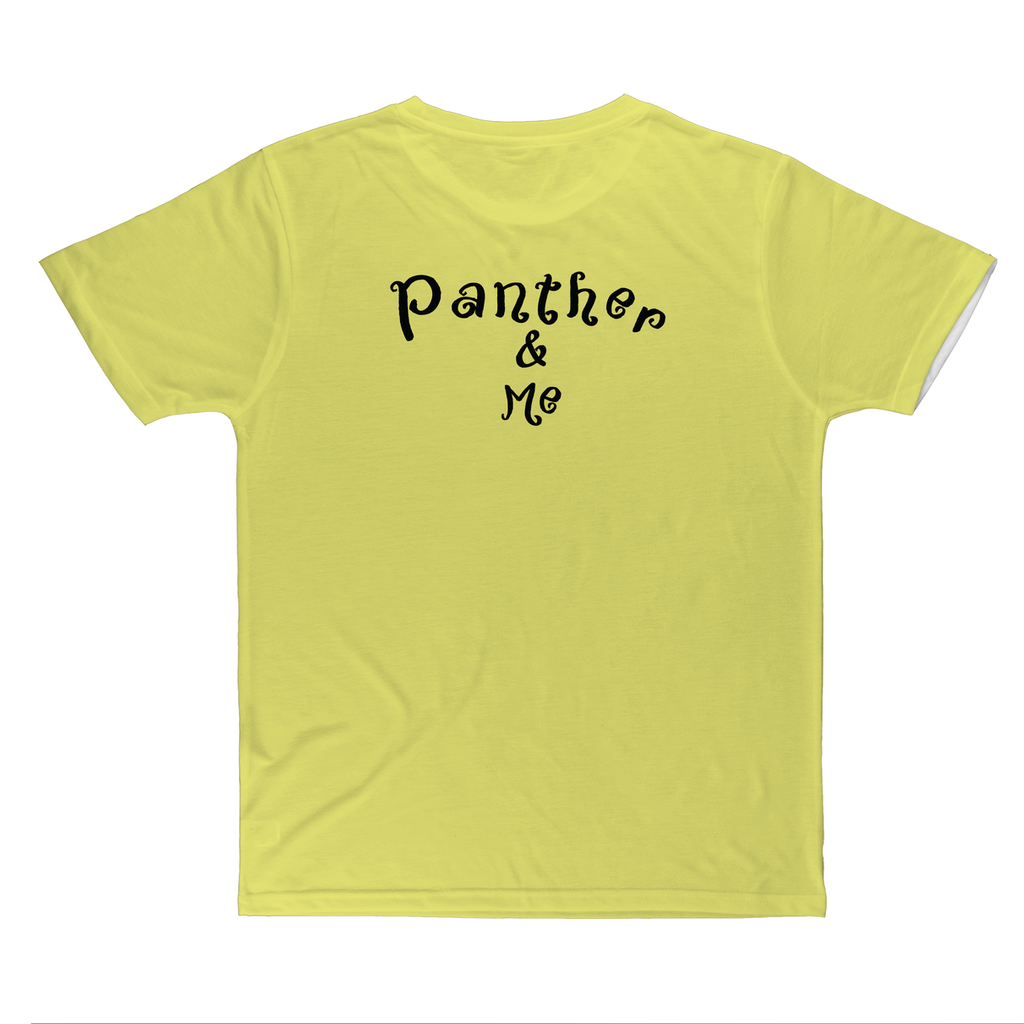 Panther and me Classic Sublimation Adult T-Shirt