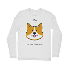 Load image into Gallery viewer, (Black) My Dog is my Therapist Classic Long Sleeve T-Shirt