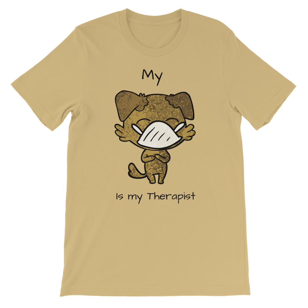 (Black) My ?? is My Therapist Classic Kids T-Shirt