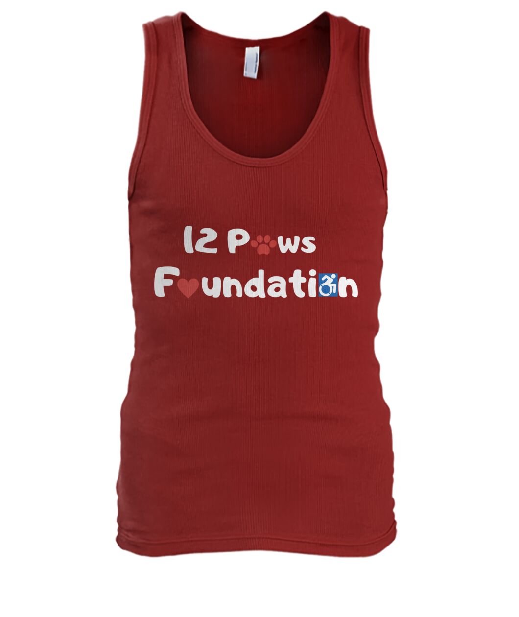 12 Paws Foundation Men's Tank Top