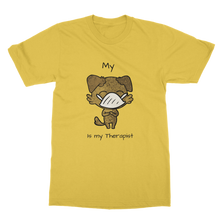 Load image into Gallery viewer, (Black) My ?? is My Therapist Classic Adult T-Shirt