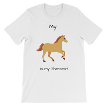 Load image into Gallery viewer, My Horse is My Therapist (Black) Classic Kids T-Shirt
