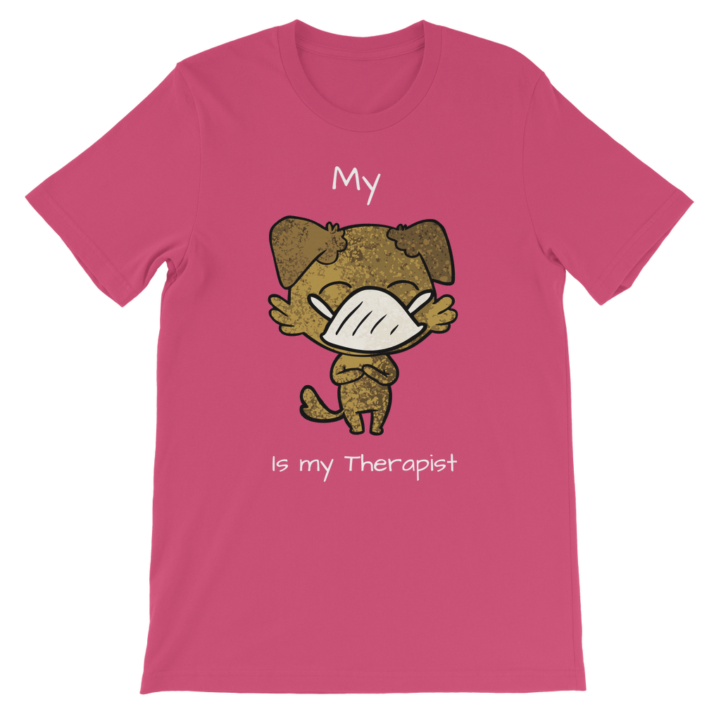 My ?? Is My Therapist (White) Classic Kids T-Shirt