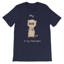 Load image into Gallery viewer, My Ferret is My Therapist (White) Classic Kids T-Shirt