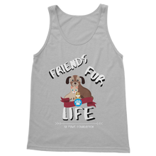 Load image into Gallery viewer, (White Lettering) Friends Fur Life Classic Women&#39;s Tank Top