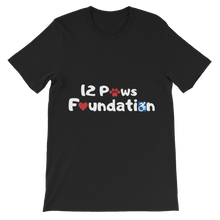 Load image into Gallery viewer, (White Lettering) 12 Paws Foundation Classic Kids T-Shirt