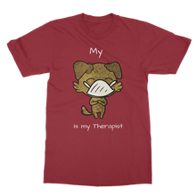 Load image into Gallery viewer, My ?? Is My Therapist (White) Classic Adult T-Shirt