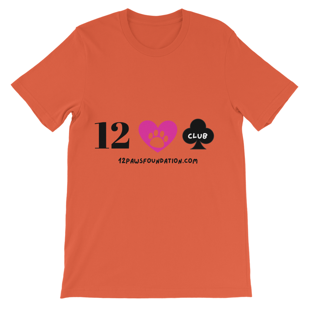 (Black Lettering) 12 Paws Club Classic Kids T-Shirt