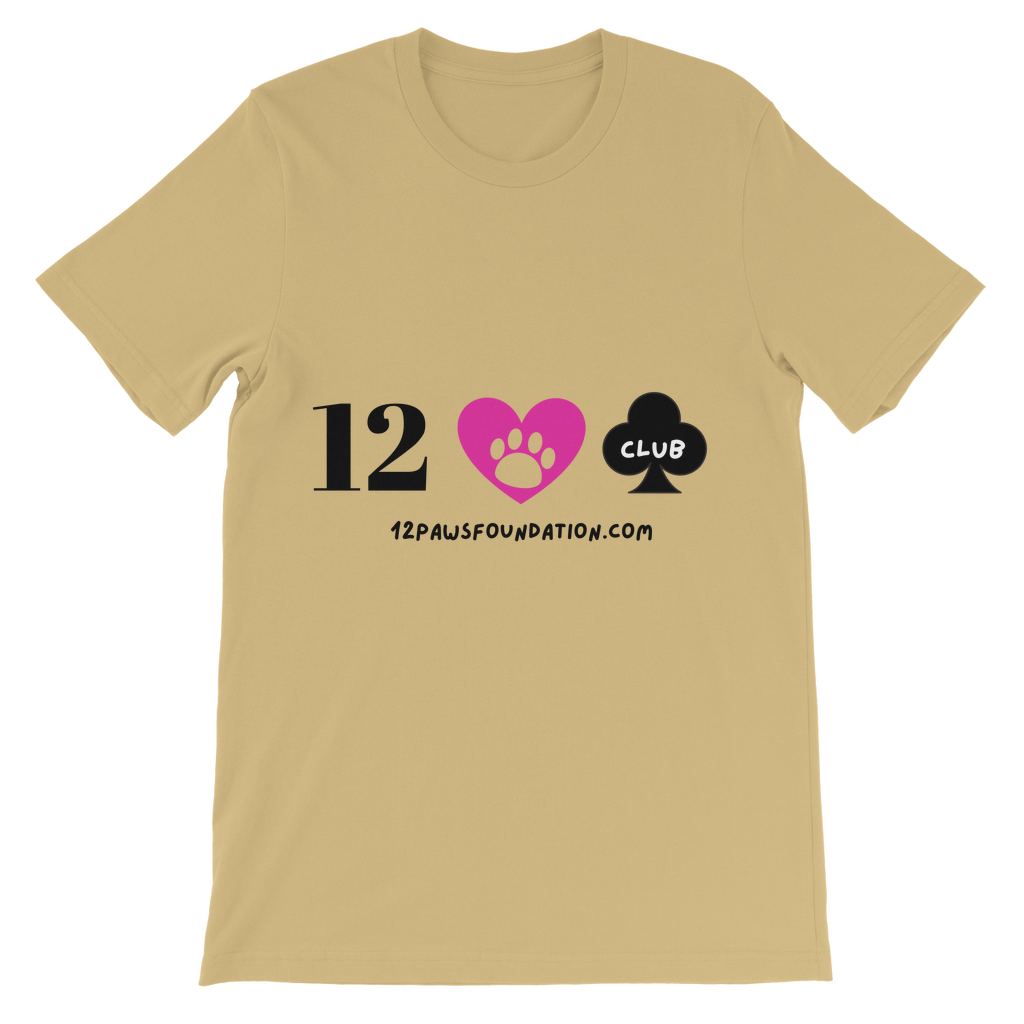 (Black Lettering) 12 Paws Club Classic Kids T-Shirt